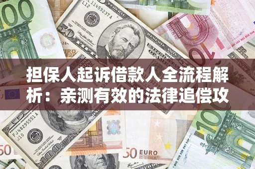 北京担保人起诉借款人全流程解析：亲测有效的法律追偿攻略