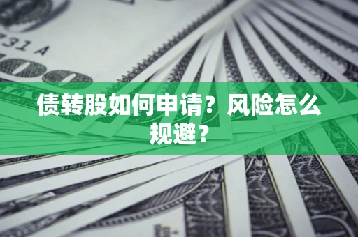 北京债转股如何申请？风险怎么规避？
